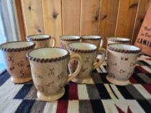 Set of 8 Montana LIfestyles Mugs