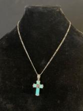 Double Sided Cross Necklace