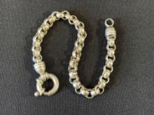 Sterling Link Bracelet