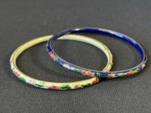 Set of 2 Inlaid Bangles