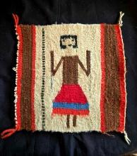 Native American hand woven mat