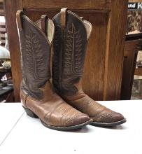 Men's Tony Lama western style leather boots