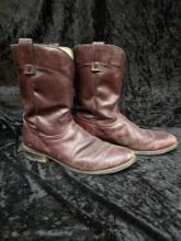 Men's Roy Cooper roper style leather boots