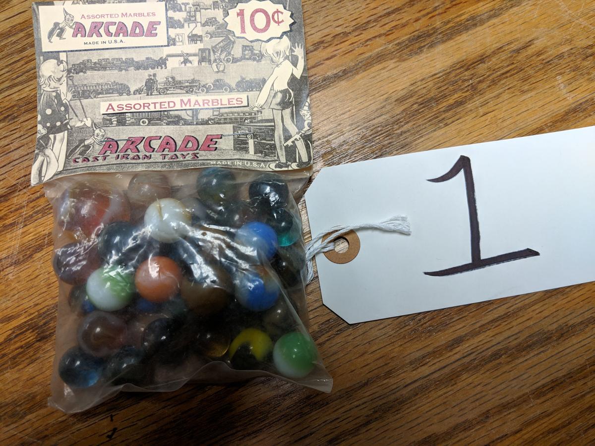 Arcade Cast Iron Toys Marbles Pack
