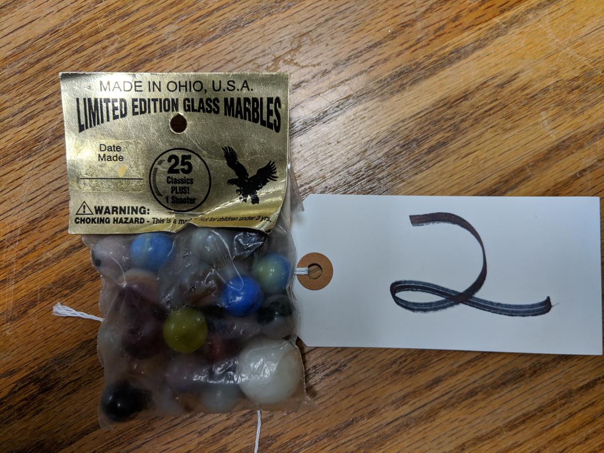 Limited Edition Glass Marbles Pack