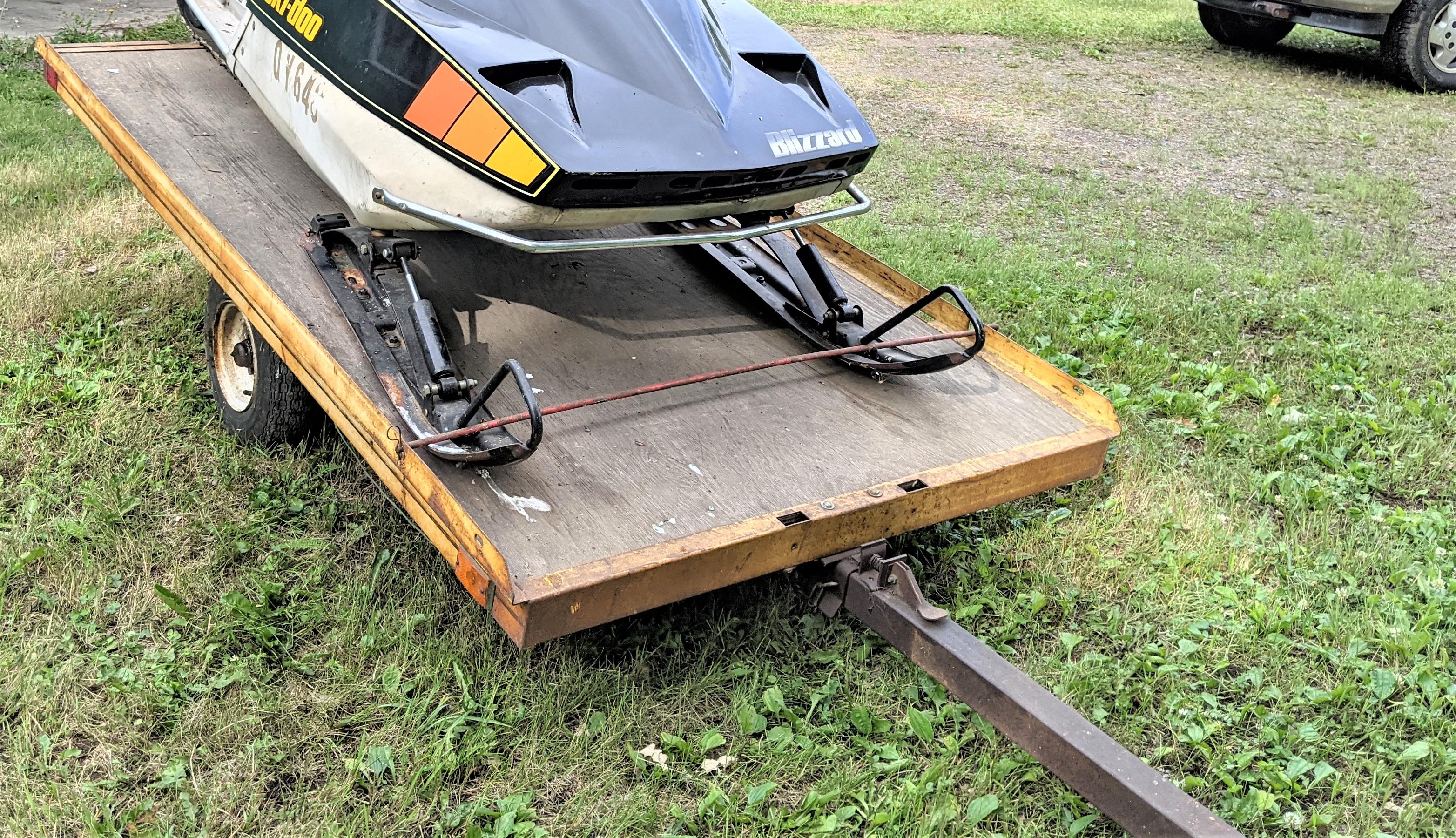 Snowmobile Trailer - Single