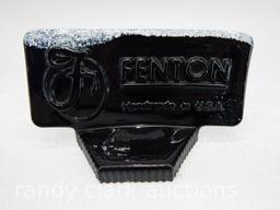 BLACK SAMPLE FENTON LOGO SNOWCAPPED