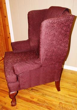 Parlor chair and Ottoman