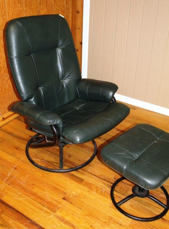 Reclining chair and stool