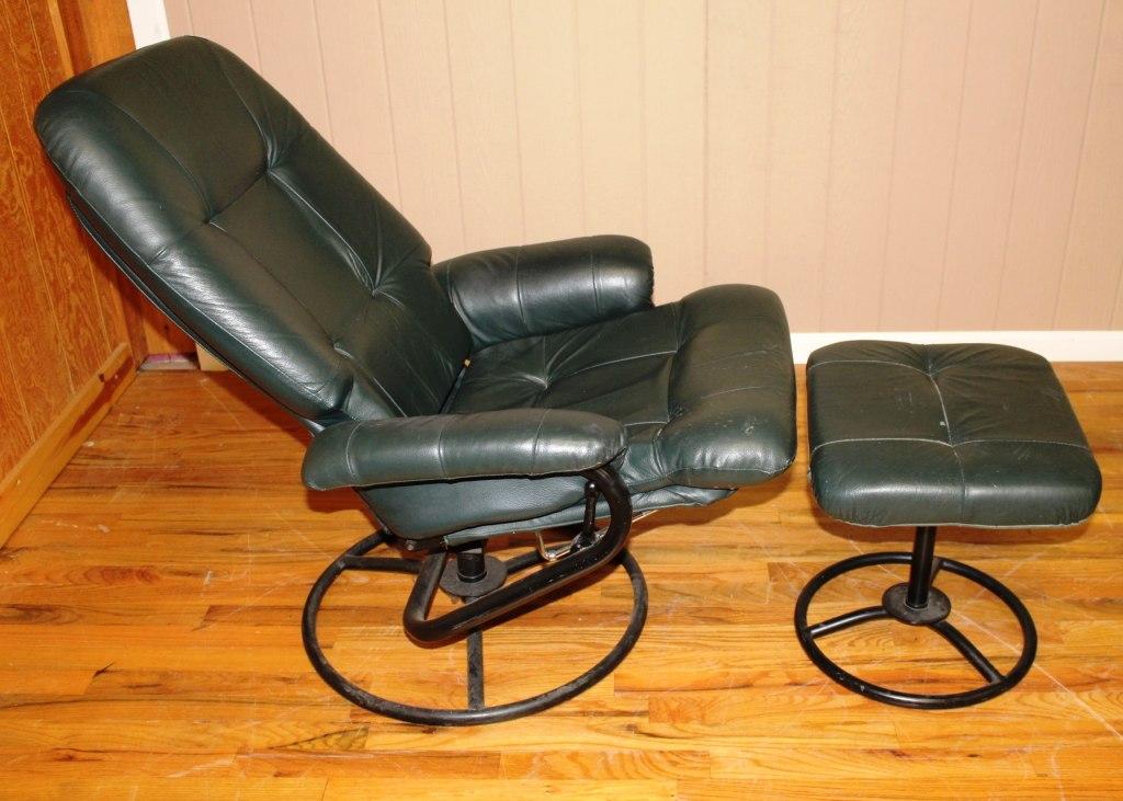 Reclining chair and stool