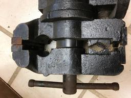 Machinist's anvil vise