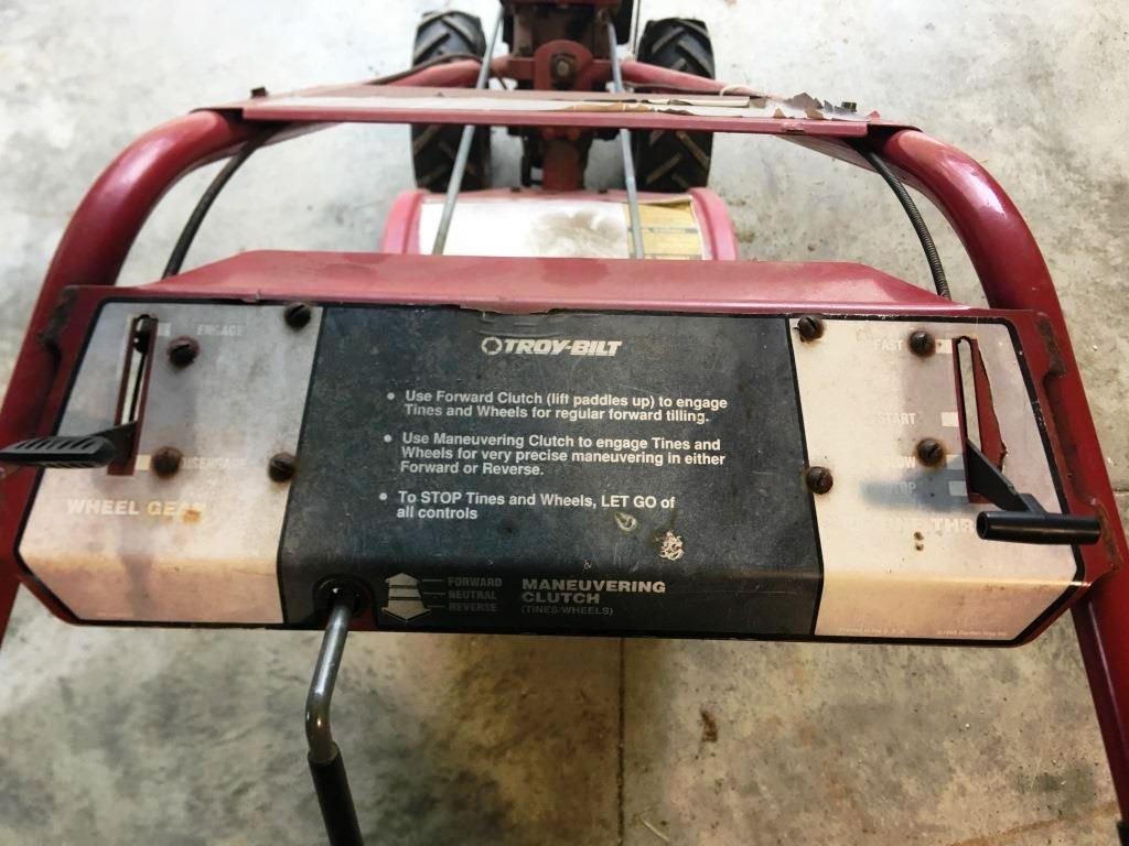 Troy Bilt Tiller