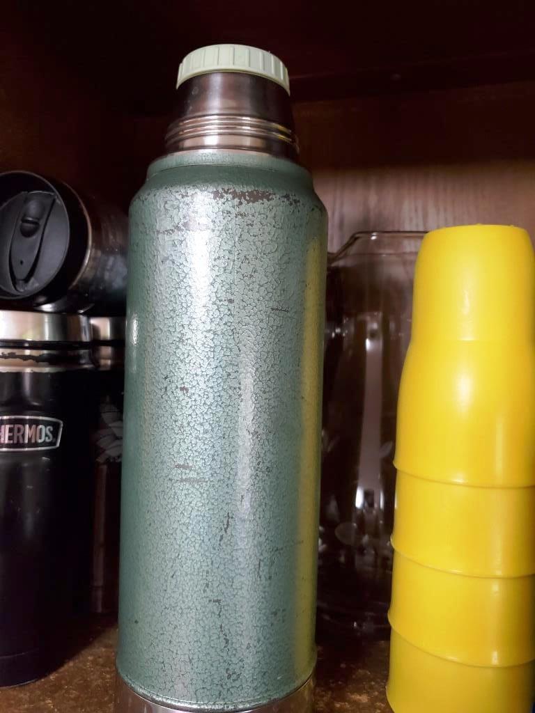 Tumblers, thermos, cups, and glasses