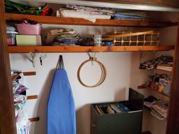 Crafting closet