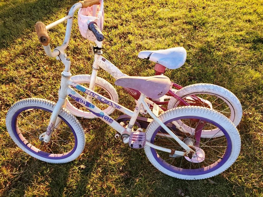 Pair of kid's bikes