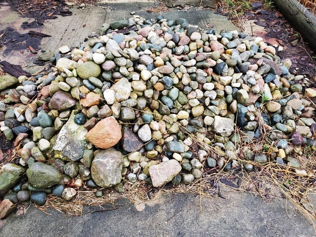 Landscape rocks and stones