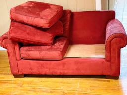 Red Loveseat