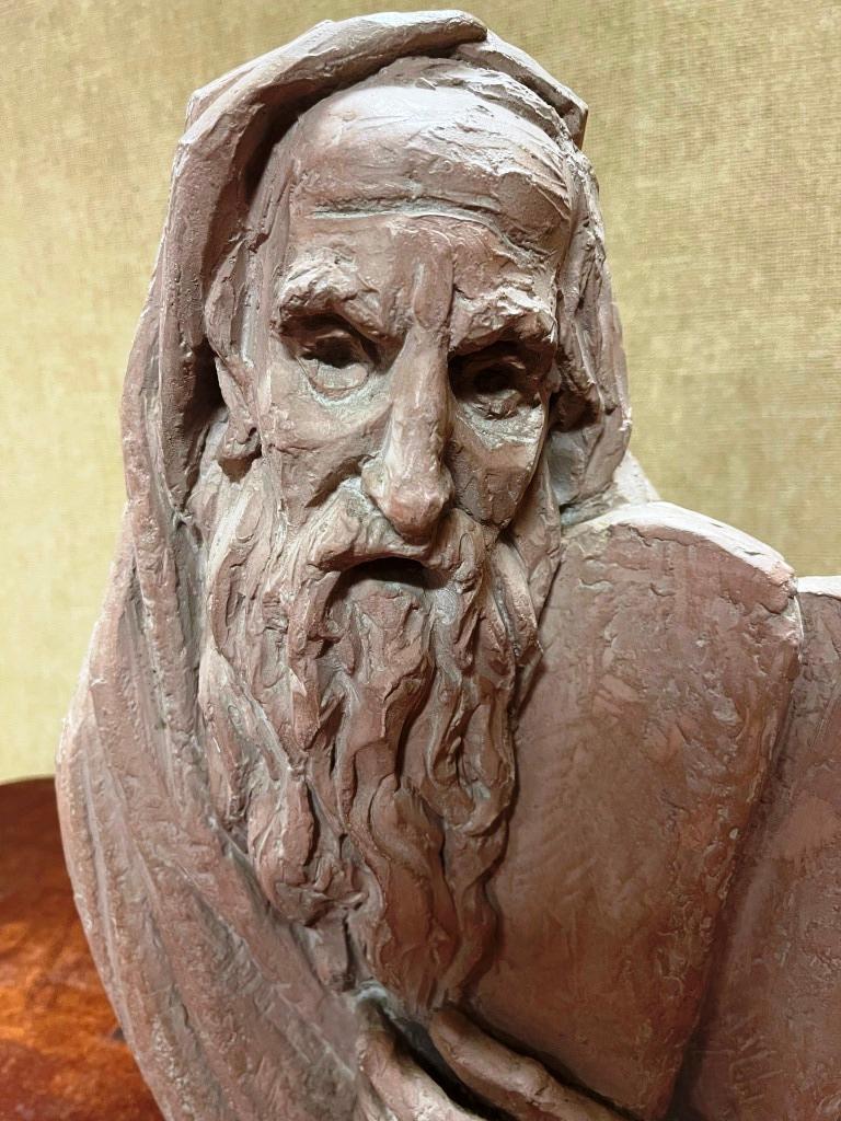 Moses with Tablets statue