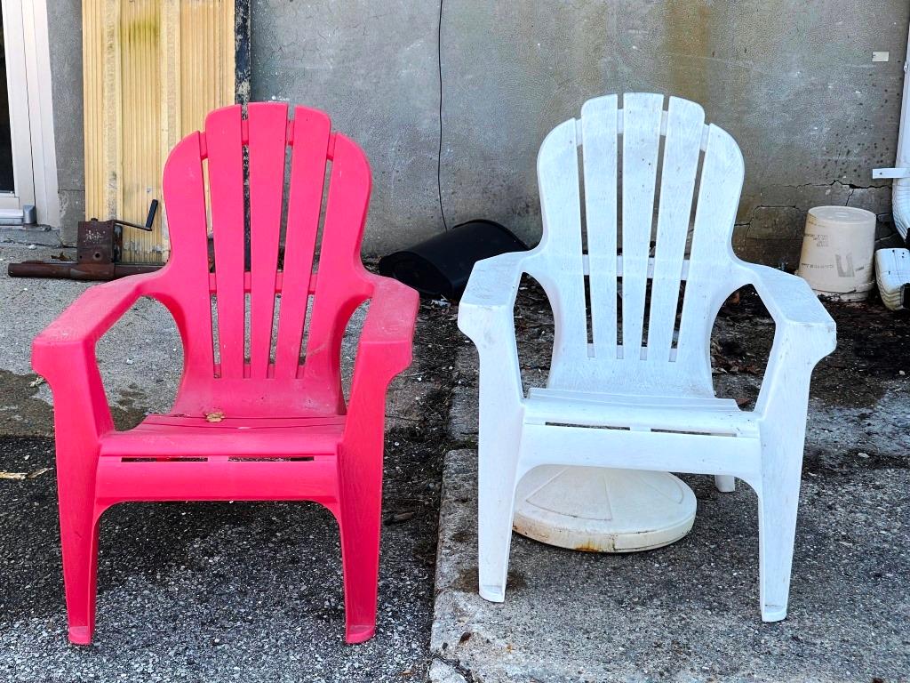 Plastic Adirondack Chairs