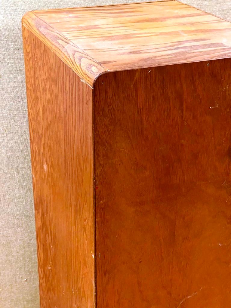 Large Wooden File Cabinet