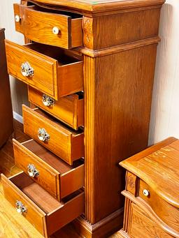 Chest Of Drawers And Matching Nightstand