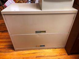 Pair Of Steel Cabinets