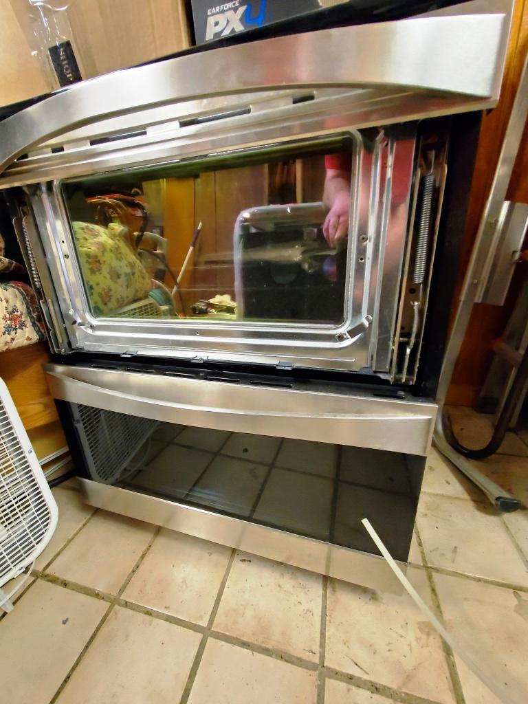 Stainless Steel Range With Double Oven