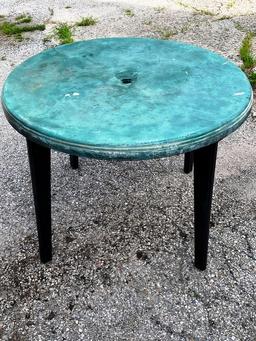 Resin Table and chairs