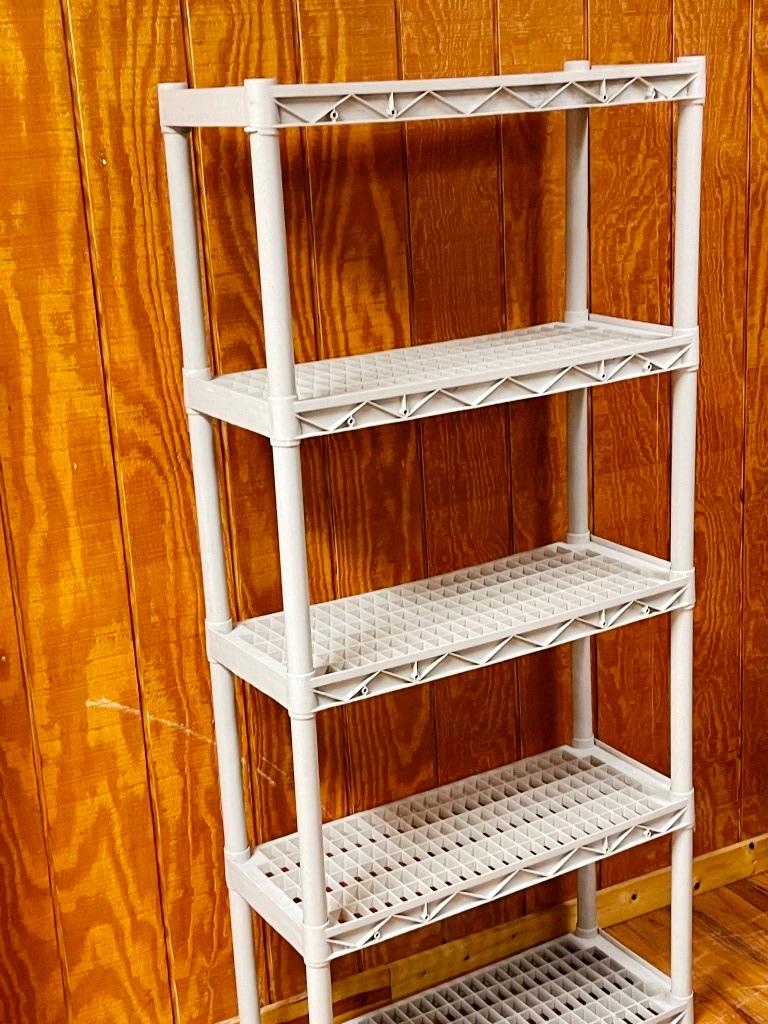 White Storage Shelf