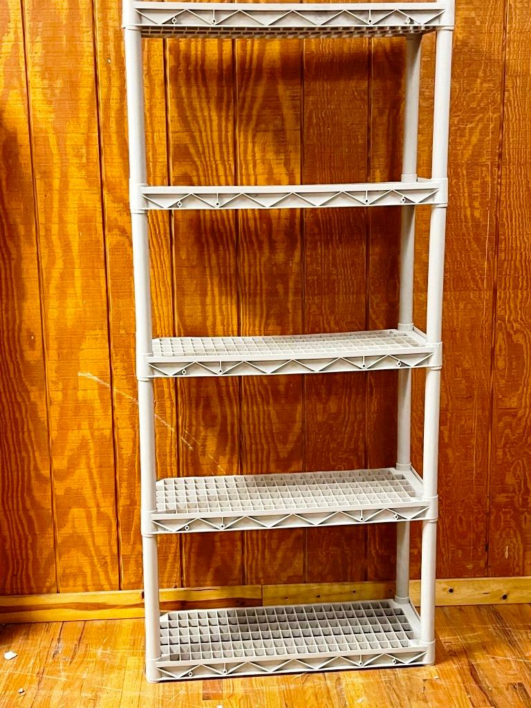 White Storage Shelf