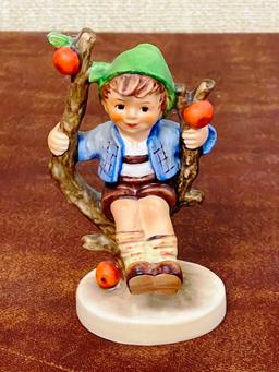 Hummel figurine Boy in Apple Tree