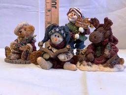 Boyds Bears and Snowmen