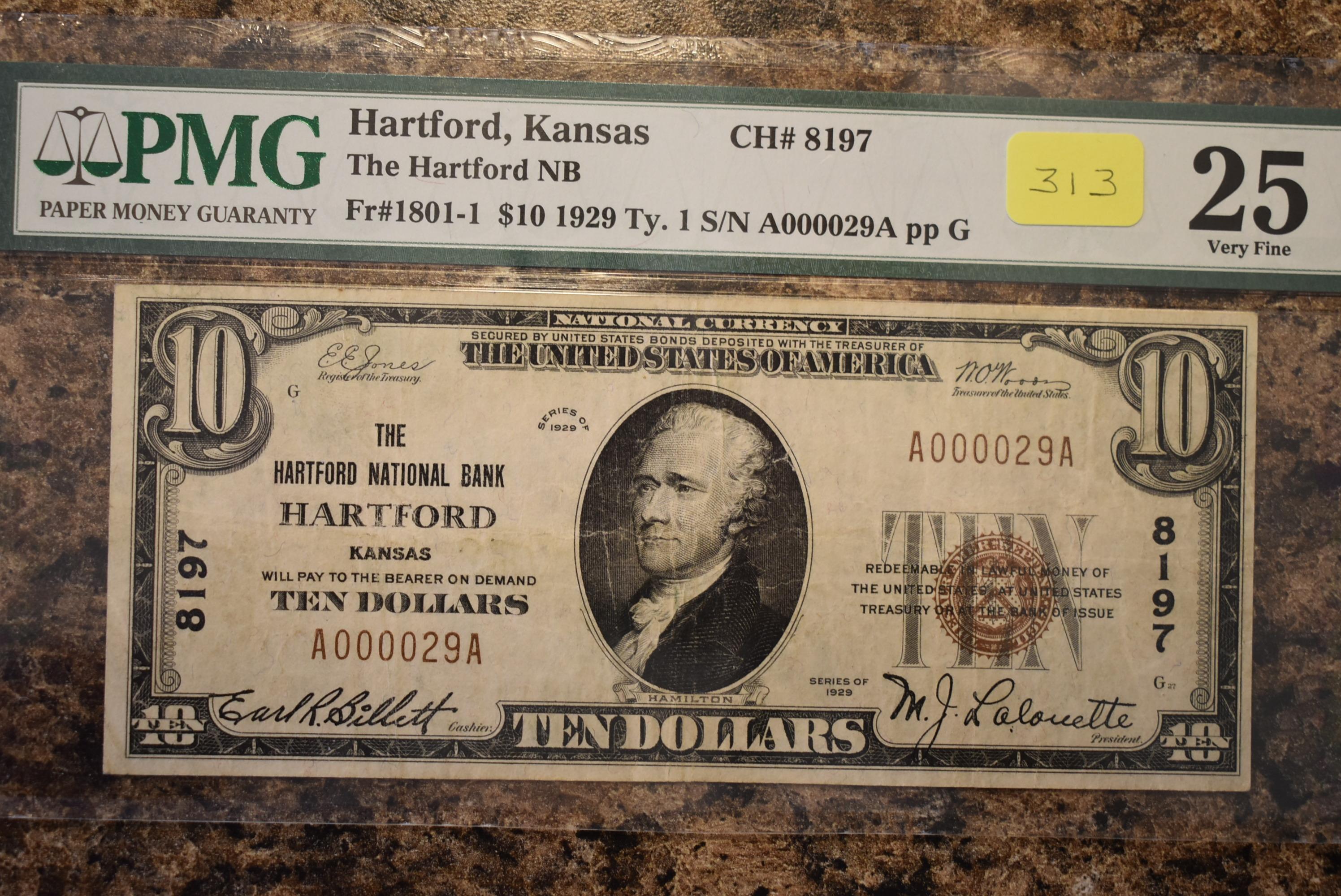 $10 NAT. BANK NOTE