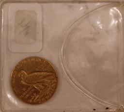 TWO-HALF DOLLAR GOLD