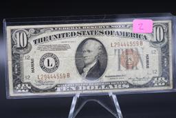 $10 FED. RES. NOTE "HAWAII"