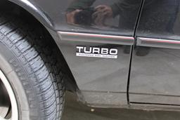 1986 Dodge 600 ES Turbo Convertible