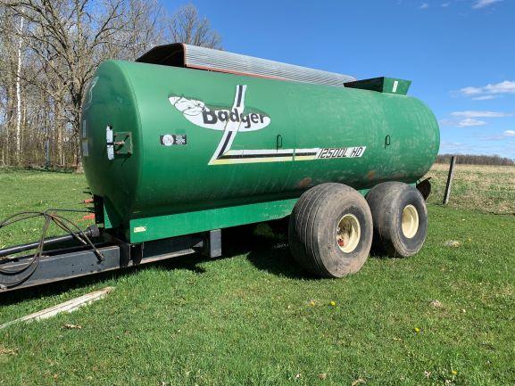 Badger 12500L HD Manure Tank