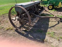 John Deere Vanbrunt 10 Ft Grain Drill With Grass Seeder