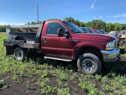 2004 Ford F-350 4x4 Single Cab Pickup