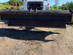 1997 Ford L-8000 C-12 Single Axle With 12 ft 2-Way Snowplow