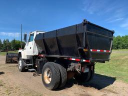 1997 Ford L-8000 C-12 Single Axle With 12 ft 2-Way Snowplow