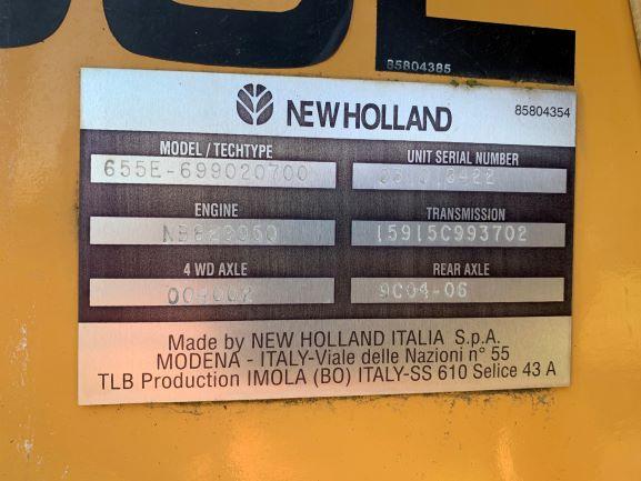 1999 New Holland 655E Diesel Backhoe