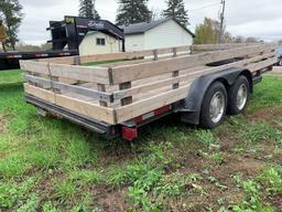 ABU 16 Ft Double Axle Utility Trailer With Sides