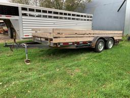 ABU 16 Ft Double Axle Utility Trailer With Sides