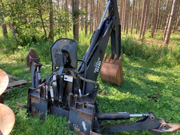 Bradco 11HD Skid Loader Backhoe Attachment