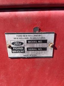 New holland 565 square baler (pto, manual, control box)