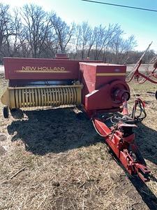 New holland 565 square baler (pto, manual, control box)