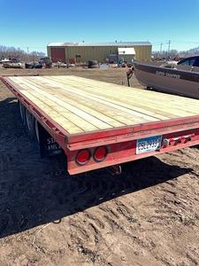 1993 Wilson Triple Axel 8'x20' Pintle hitch