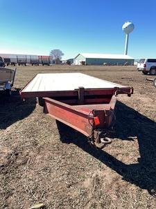 1993 Wilson Triple Axel 8'x20' Pintle hitch