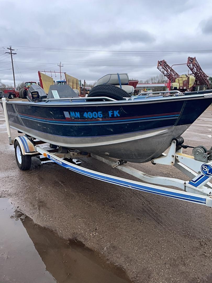 1987 Bluefin Superhawk Boat S24812